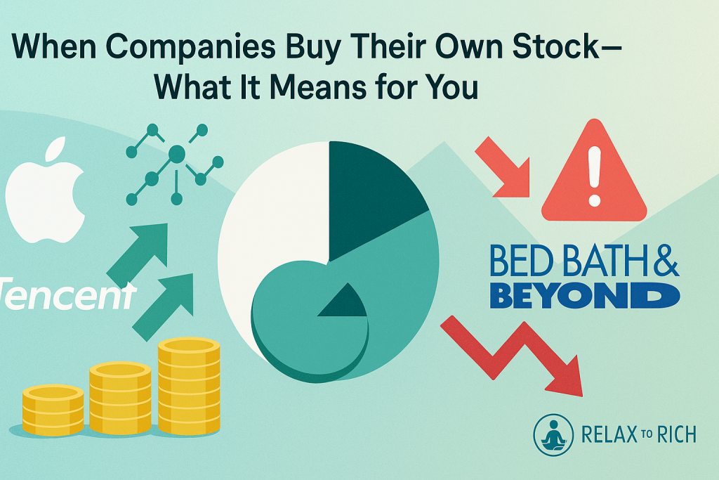 When Companies Buy Their Own Stock—What It Means for You